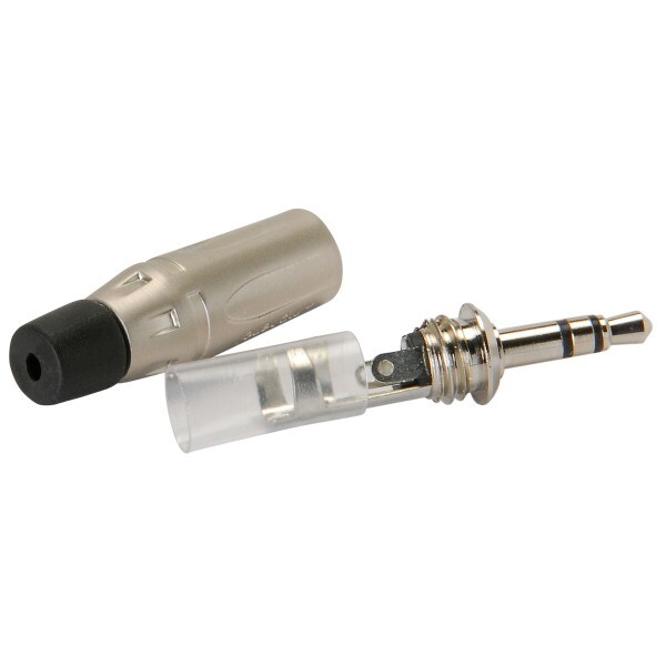 Main product image for Amphenol KS3P 3.5mm Stereo Phone Plug Satin 092-0150